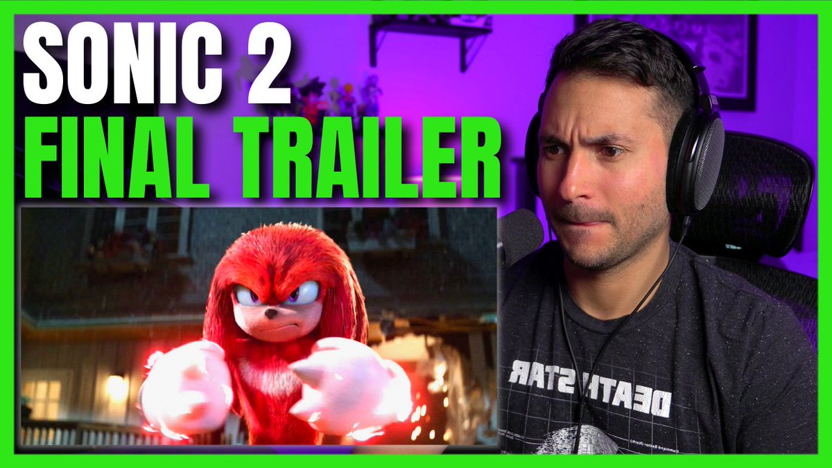 ImpressiveTony's tweet photo. If you would have told me SONIC would have some of the best video game movies ever, I would have called you crazy...and then apologized for being rude. But, either way, this new trailer looks like a lot of fun. #SonicMovie2 #KnucklesDeep #TailsNeverFails https://t.co/FwBFGcoayb https://t.co/vMx4DFUPlp