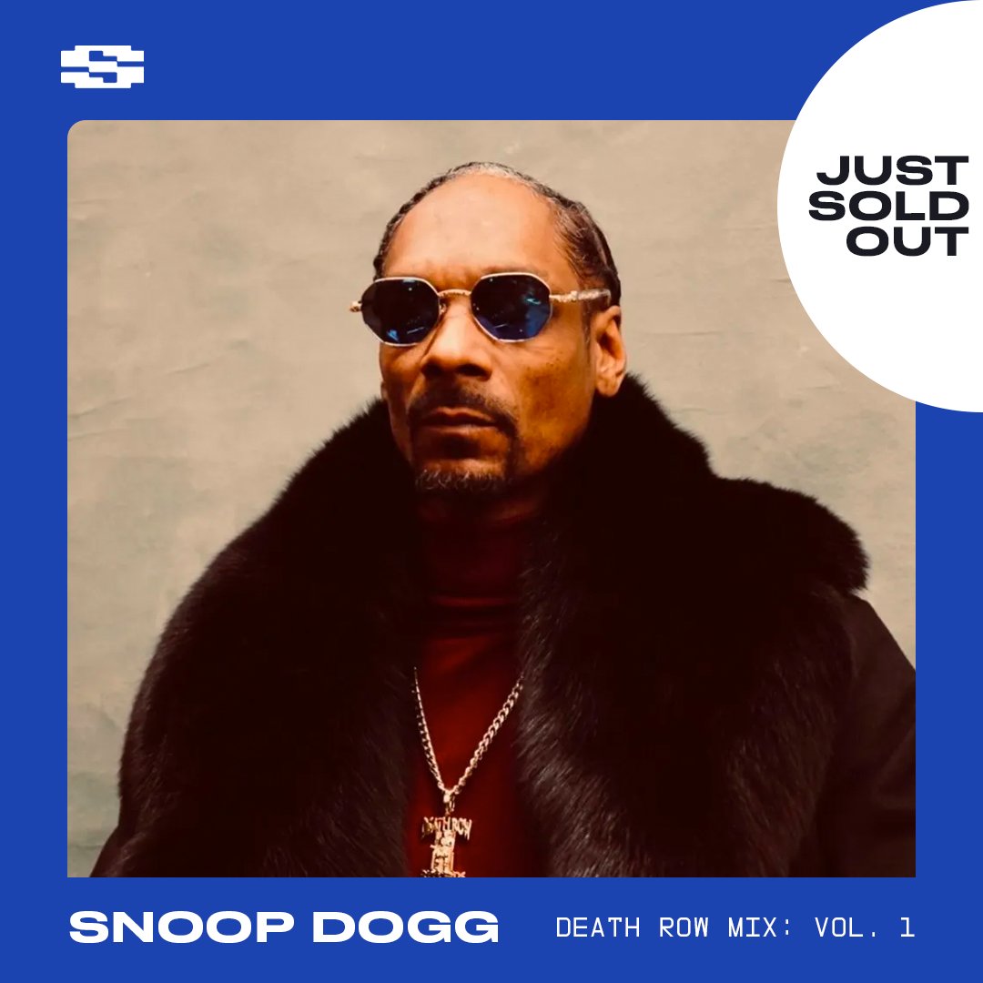 Death Row Mix: Vol. 1 by <a href="/SnoopDogg/">Snoop Dogg</a> has sold out:

🤝1000 collectors
🏦 100 ETH
☠️ Whole site crashed

Secondary Market: 
opensea.io/collection/sno…