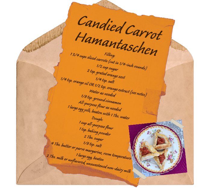 blogappetit's tweet photo. Find my #recipe for candied #carrot #hamantaschen in the latest issue of #nivmagazine Recipe combines an Eastern European sweet with the traditional #Purim #cookie for a bright and flavorful treat. #jewishfood https://t.co/7ubOnDDnO0 https://t.co/ZKGzcdpyFI