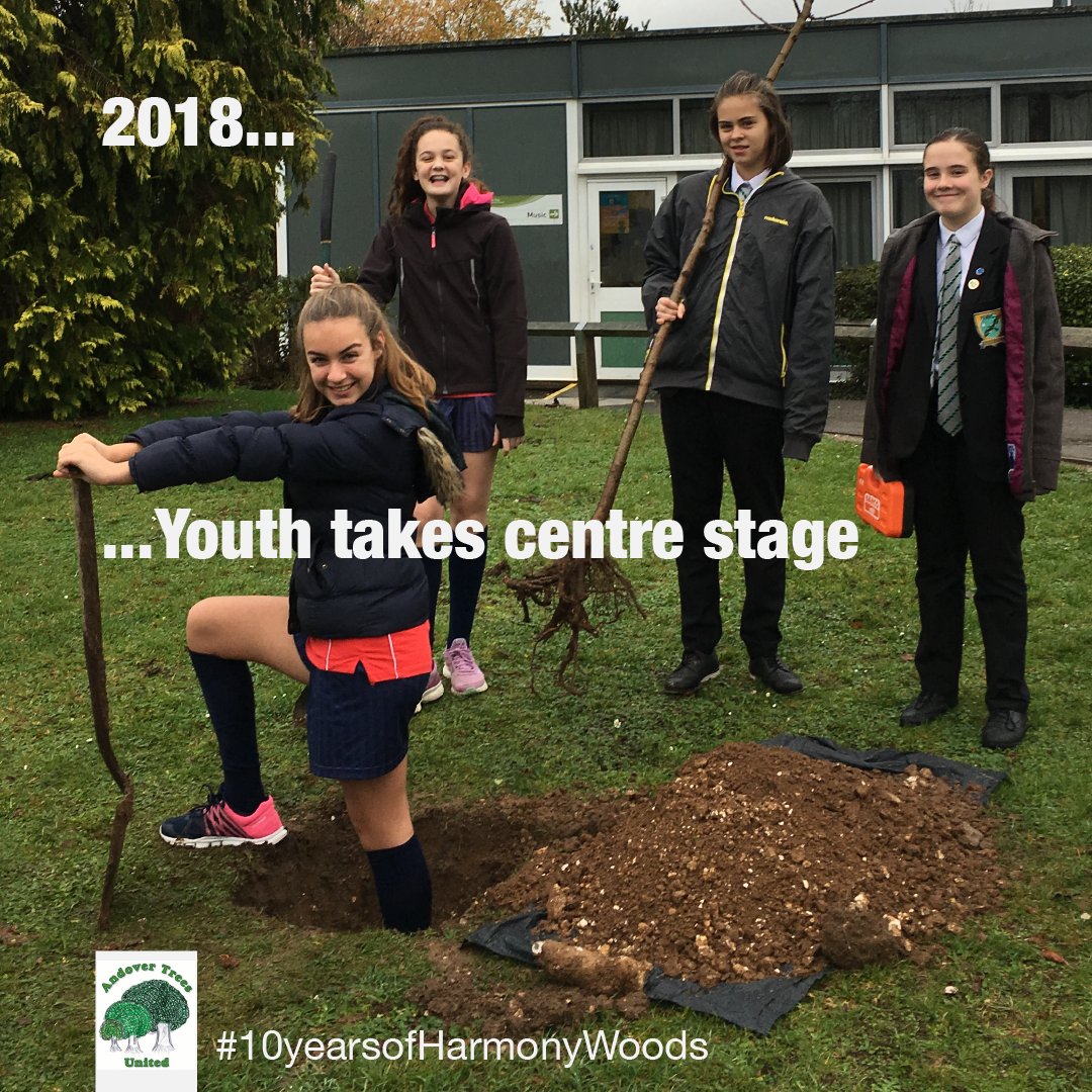 Andover_Trees's tweet photo. #10yearsofharmonywoods
2018...Youth takes centre stage
1/9 https://t.co/1Wx204iKge