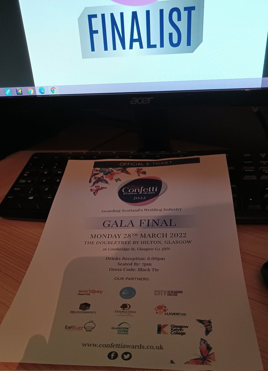 UltimateMoments's tweet photo. Our Finalist e ticket has arrived for the Confetti Awards Gala Final which takes place in two weeks time 

We look forward to what will be a great night 

#ConfettiAwards https://t.co/Dmel5Awinc