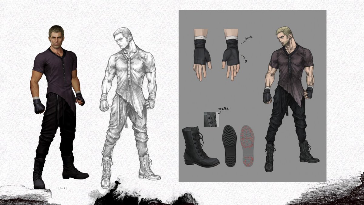 Stangedispenser's tweet photo. Stranger of paradise FF official character Art is HARD https://t.co/oKQGcbkvh7