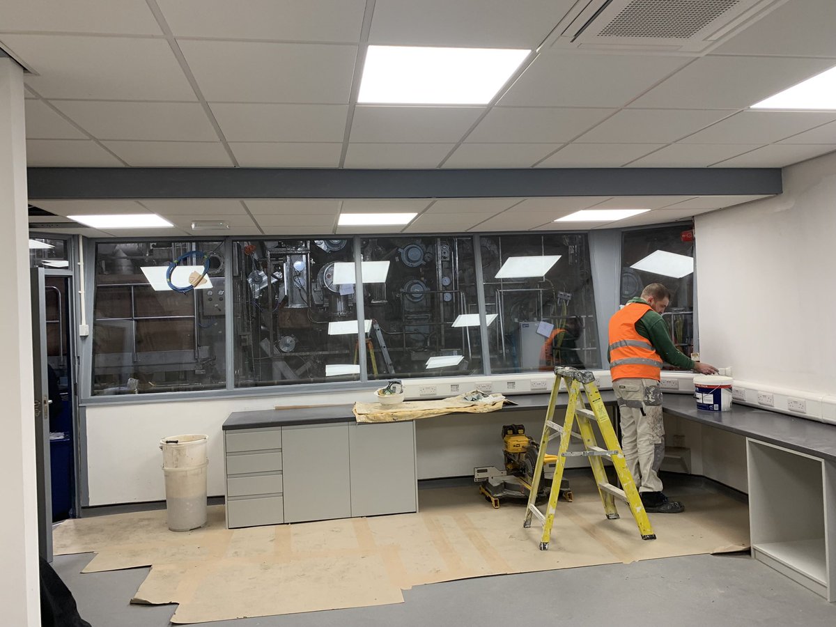 LtdCJS's tweet photo. Control room renovation works https://t.co/aFsD9erCyv
