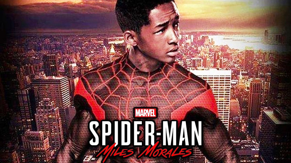 CosmicWonderYT's tweet photo. Rumor going around is that Jaden Smith might have been cast as #milesmorales in the #mcu. Thoughts? #marvel https://t.co/55HChcsMmp