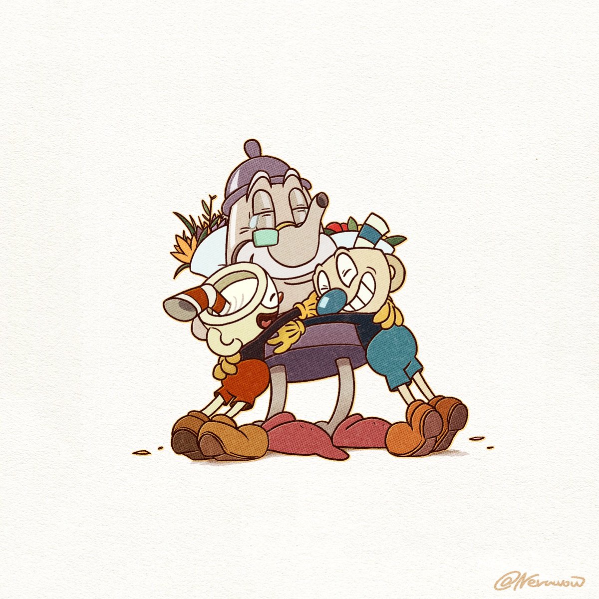 Neruwow's tweet photo. After that

#Cuphead #cupheadfanart https://t.co/pQl0qgzJDO