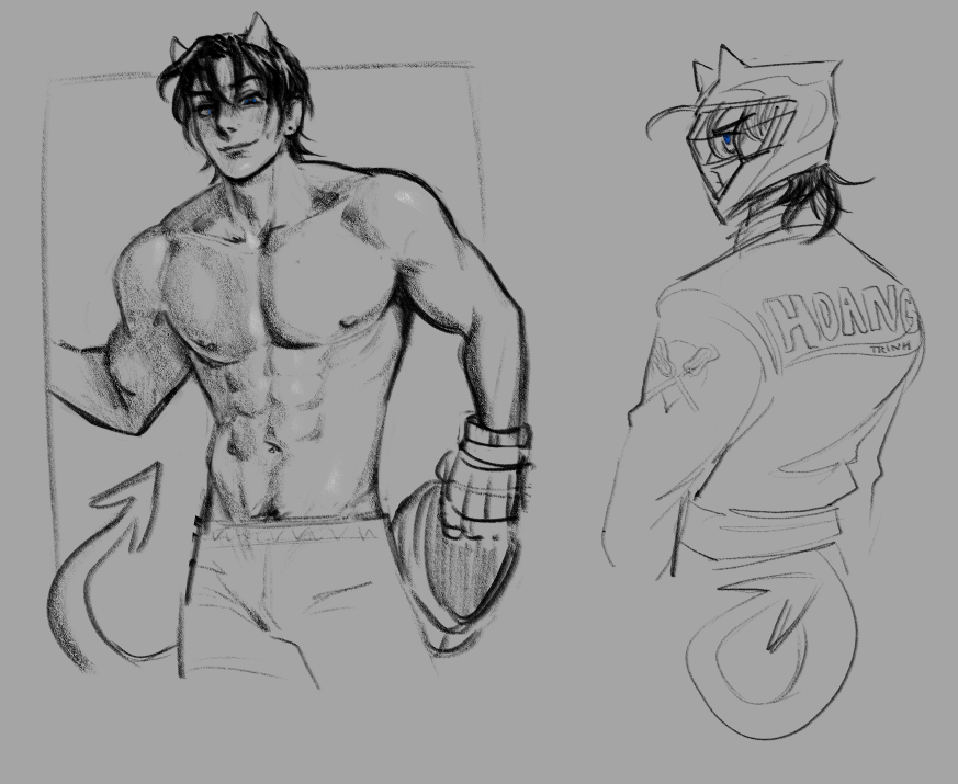 more (mostly) drawpile stuff.. my evil lacrosse guy 