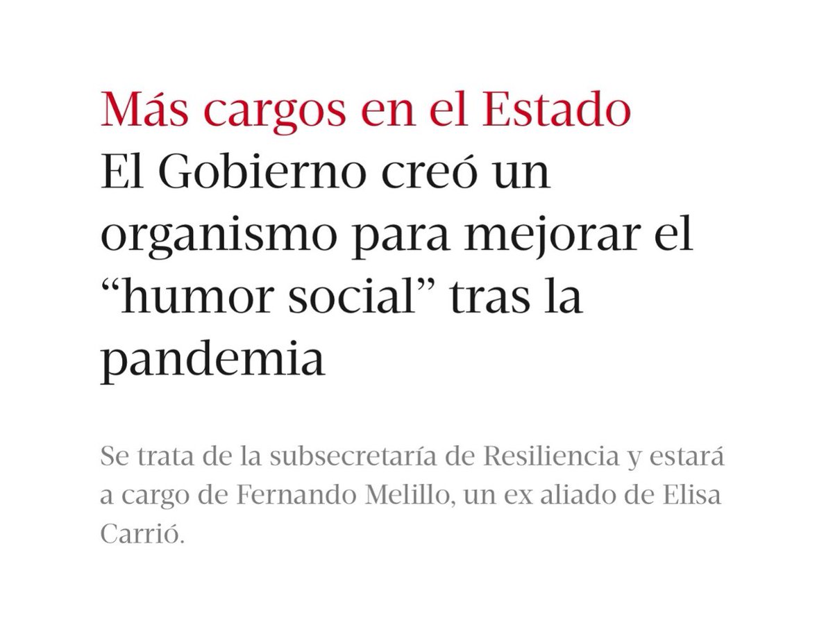 PatoBullrich's tweet photo. Un fiel retrato del chavismo, que creó el "Viceministerio para la Suprema Felicidad". Presidente: el humor social mejora si dejan de meter mano en el bolsillo de la gente. ¿Esta nueva dependencia se pagará con las retenciones que quieren aumentar? https://t.co/QpzhVkmKVX