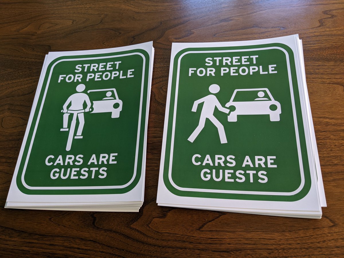 LA_DOTr's tweet photo. A new supply of signs is in!
Want some in your neighborhood?
Let us know in the replies
Street For People
Cars Are Guests https://t.co/5tgEWzApBY