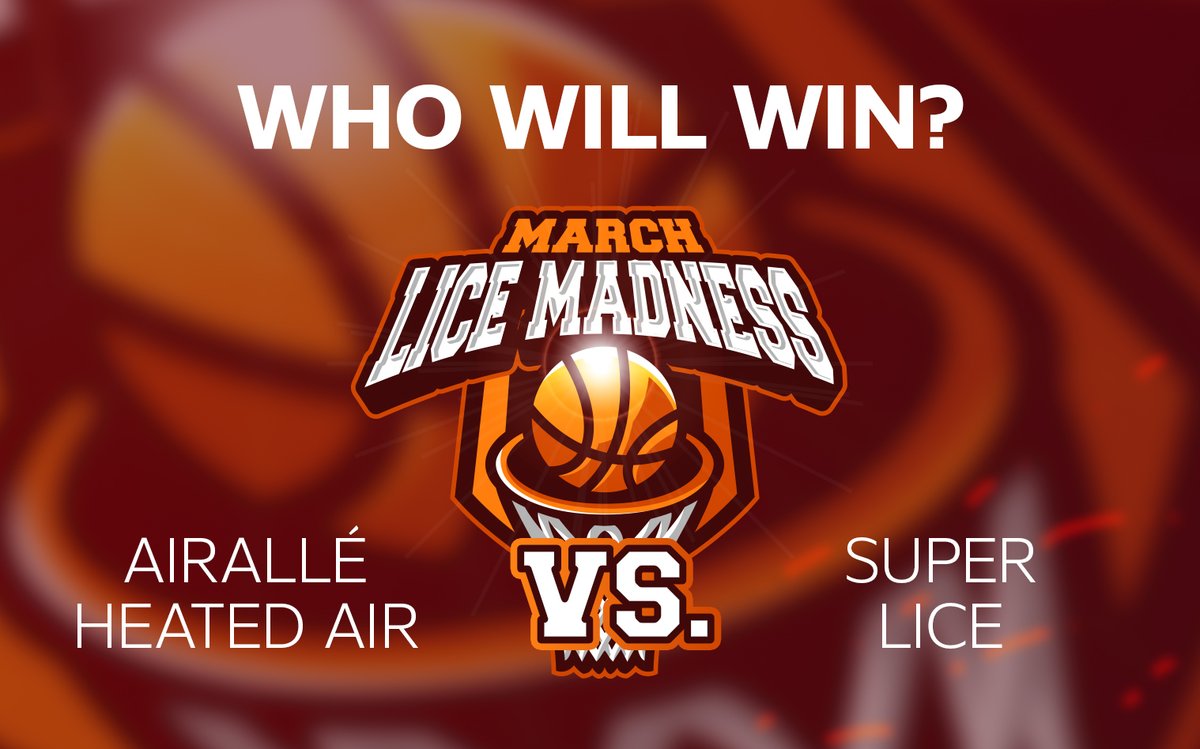 LiceNoMore's tweet photo. It’s time for March Lice Madness! Get into Lice Clinics of America today to keep the lice madness away!

Book your appointment today at https://t.co/LjSlHDInF4.

#CureLice #MarchMadness https://t.co/RaMR1H0ZjZ
