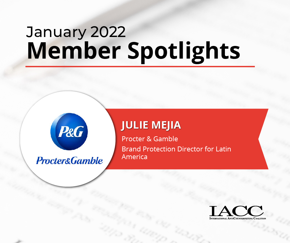 IACC_GetReal's tweet photo. One of Julie Mejia's best moments of 2021 was executing more than 12 raids on wholesalers who were commercializing counterfeit products. As Brand Protection Director for Latin America, Julie has several stories like this one. Read more here. https://t.co/nwPZsJnhKs