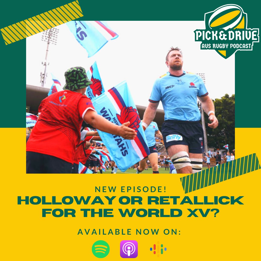 ScrumbagsRugby's tweet photo. "Holloway or Retallick for World XV?"

The boys are back to review all the action from Super Rugby Pacific Round 4!

Available now on Apple Podcasts, Spotify, Google Podcasts or wherever you get your pods from! 

Have a listen and #GetInvolved https://t.co/4ACaLOzpAR