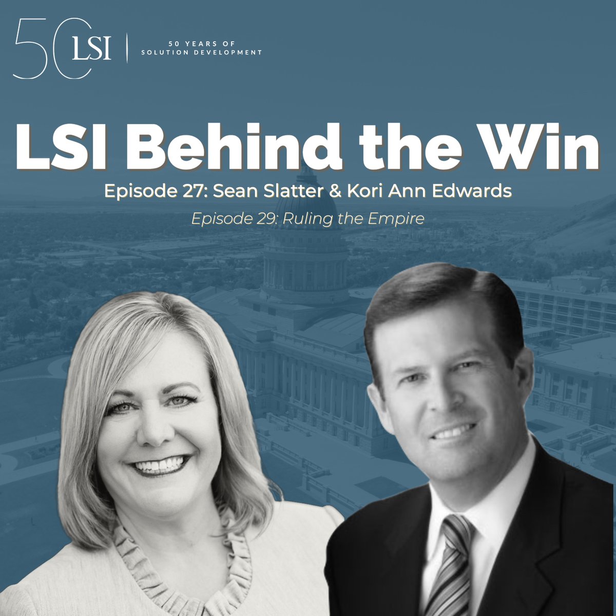 LSIwins's tweet photo. In today's episode, @sslatter is joined by a special guest, @KoriAnnEdwards, a former LSI employee and now Managing Director of Operations at Utah's Governor's Office of Economic Opportunity. We can't wait for you to listen! Thanks for joining us, Kori Ann.

#goutah #lsiwins https://t.co/DwbzcYD9OC