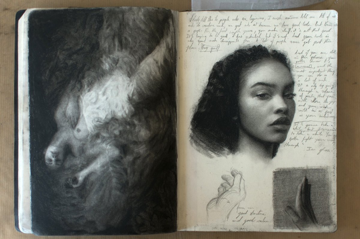 Inside my sketchbook