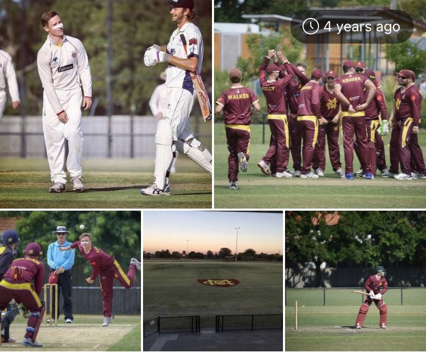 joearnold96's tweet photo. 4 years ago today I completed one of the most memorable years and cricket seasons ever, @MurrumbeenaC was the business! 

Note - they’re so much better since I’ve left, definitely not a coincidence ✌🏻 https://t.co/2cjLwCY9Ts