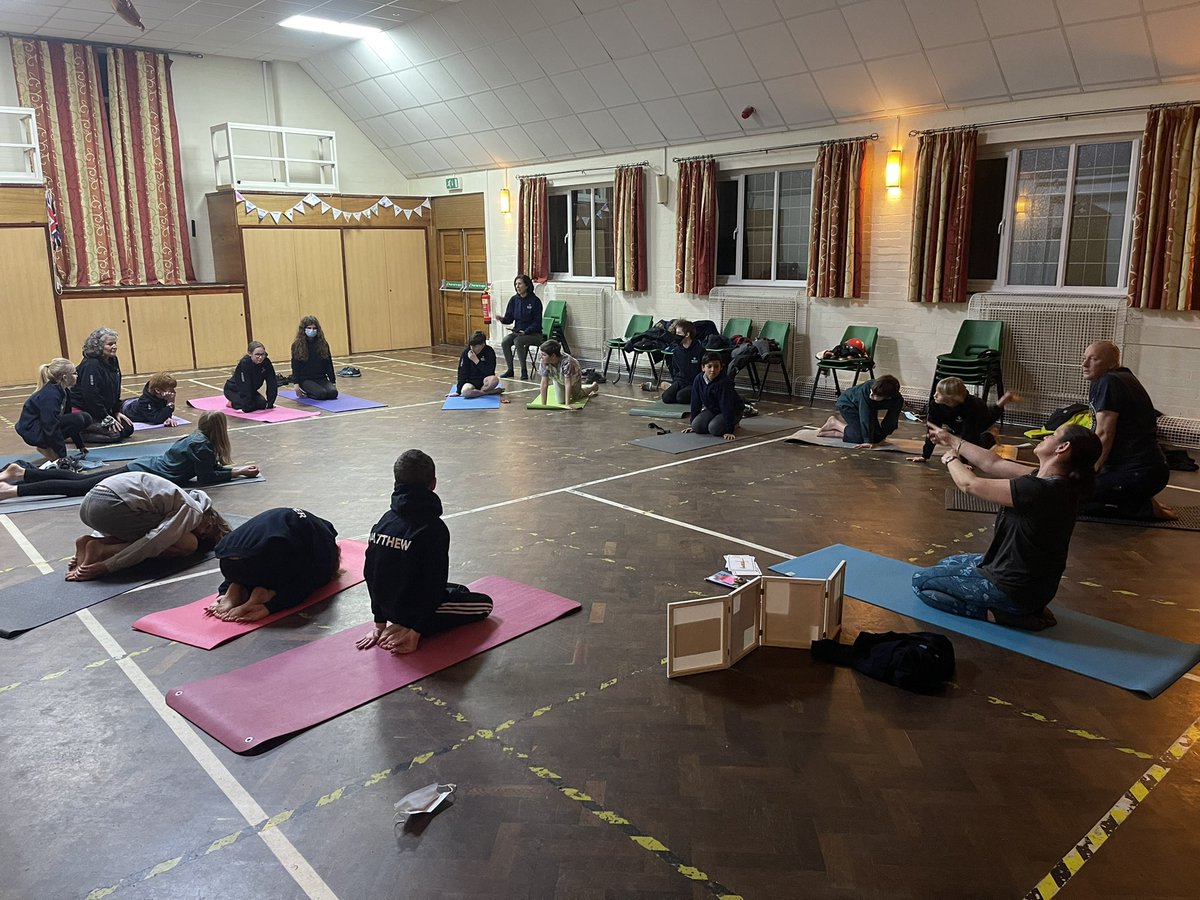 259thScouts's tweet photo. And breath... ๐งโโ๏ธ๐ง๐ฝ๐งโโ๏ธ Thank you to Yoga With Colette for coming and leading a session with our Scouts tonight. They're always so relaxing and engaging.
See our Facebook for Colette's details
#Scoutinguk #Scouting #Skillsforlife #Scouts https://t.co/bnMkenEQMj