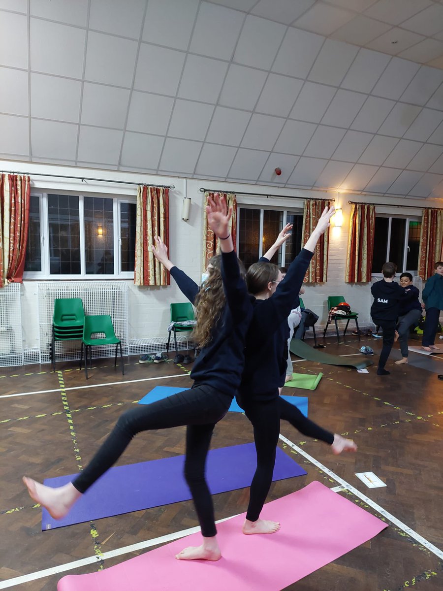 259thScouts's tweet photo. And breath... ๐งโโ๏ธ๐ง๐ฝ๐งโโ๏ธ Thank you to Yoga With Colette for coming and leading a session with our Scouts tonight. They're always so relaxing and engaging.
See our Facebook for Colette's details
#Scoutinguk #Scouting #Skillsforlife #Scouts https://t.co/bnMkenEQMj