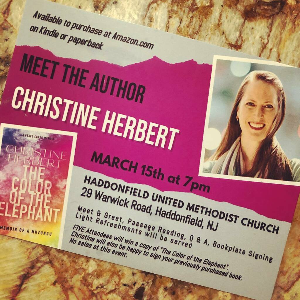 AuthorHerbert's tweet photo. Meet and greet the #author tomorrow night! Enter the #bookgiveaway! Meet a new friend! #booktour #thecoloroftheelephant @genz_publishing https://t.co/qEc5DTeKvh https://t.co/6sP9MNJEet