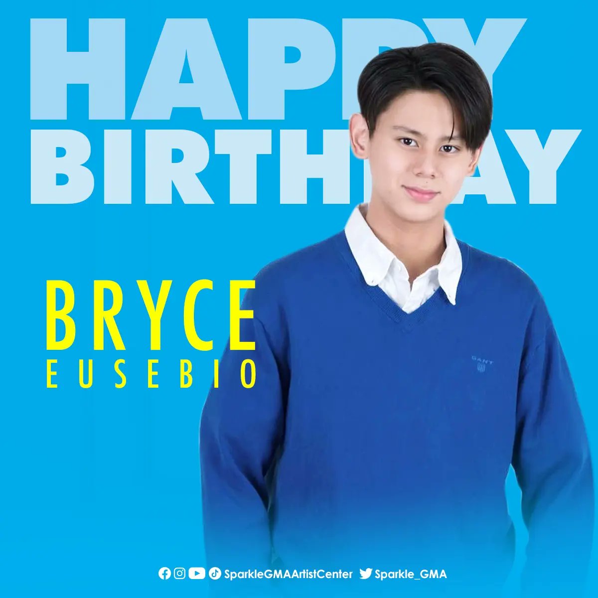 Sparkle_GMA's tweet photo. Happy Birthday, #BryceEusebio 😊 We hope all your birthday wishes come true! 🎉❤🎂🎁🎈 https://t.co/lEhS32sw6l