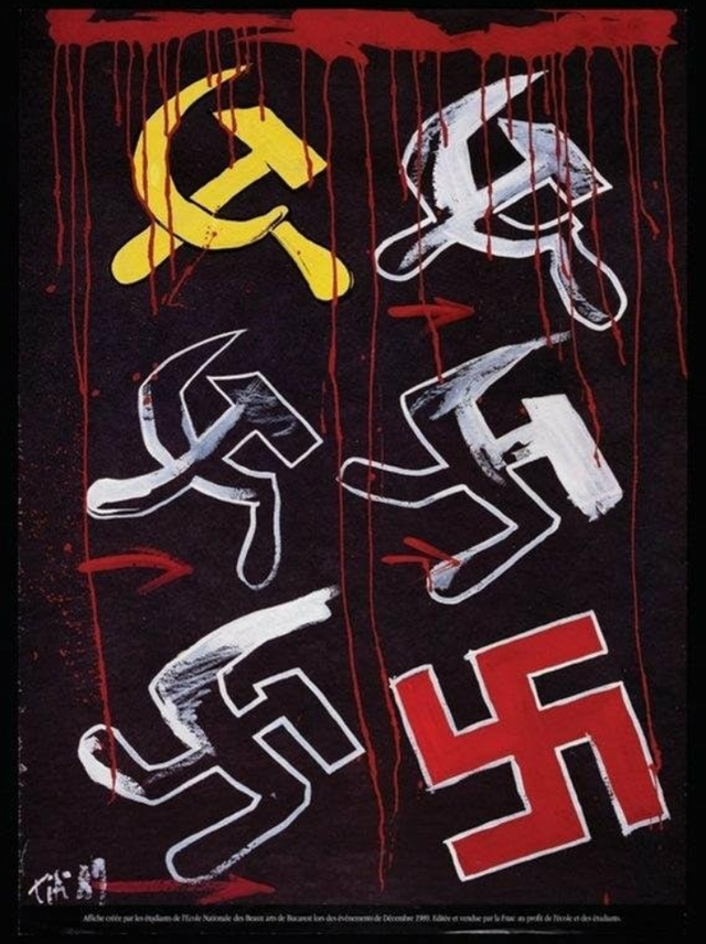 MavkaSlavka's tweet photo. How did communist Russia become fascist Russia? How did they become that which they feared most. "Victory over fascism" became "road to fascism".

#RussiaInvadedUkraine #PutinNazi #PutinWarCriminal https://t.co/x5mcmuvqiL