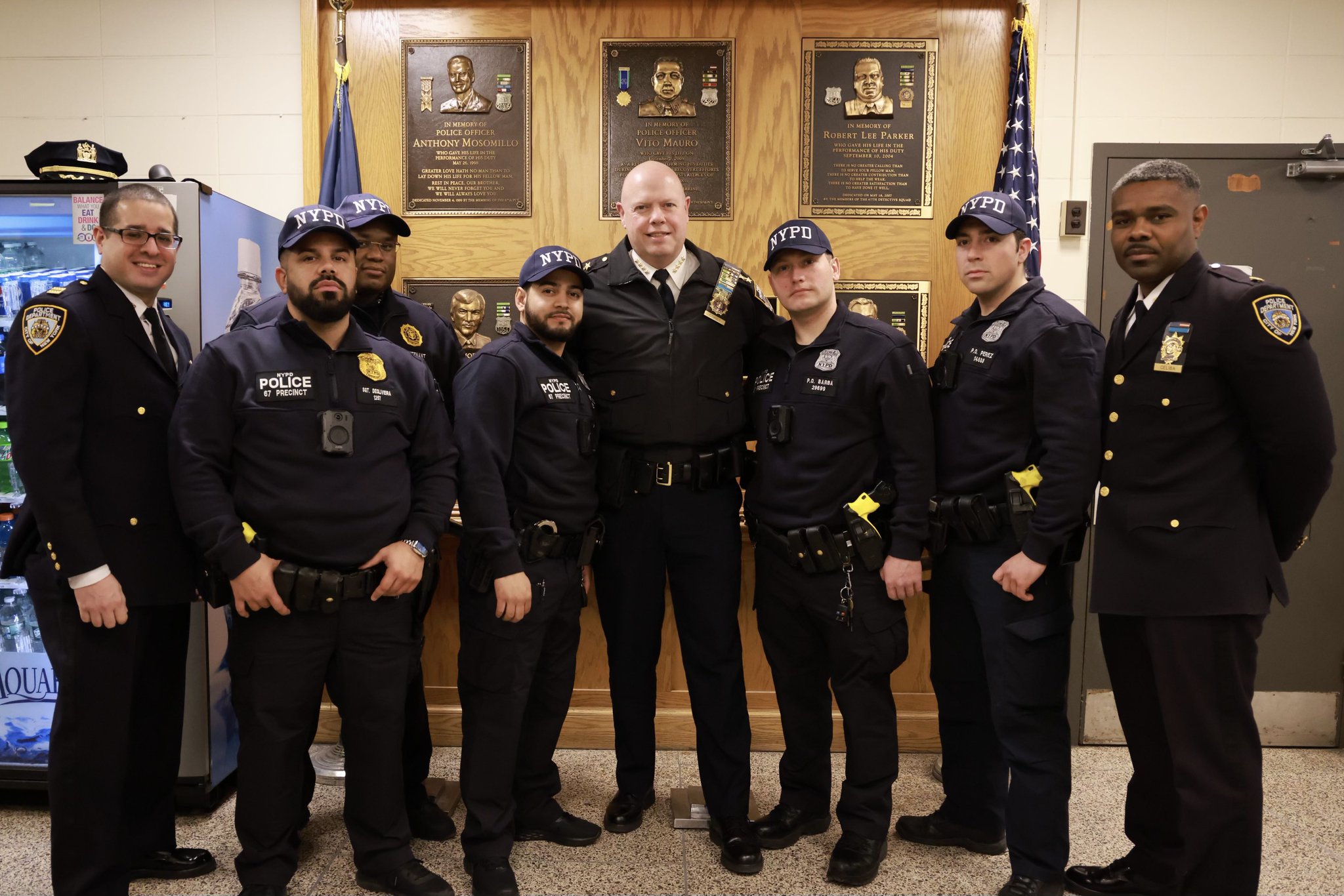 NYPD 67th Precinct on Twitter "Today, we were honored to have Chief Corey of