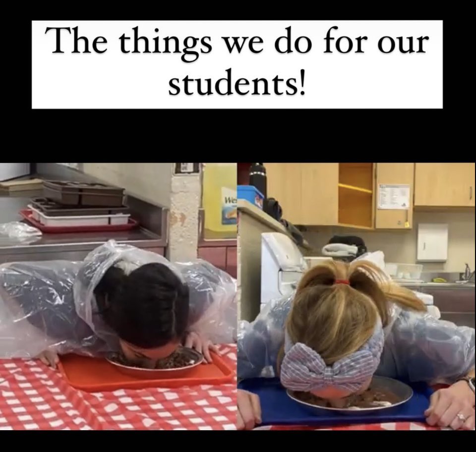 Obviously <a href="/lbeachms1/">lbeachms</a> celebrated #PiDay with a pie eating contest!!!! <a href="/MrsHinkeLB/">Andrea Hinke</a> I think we need to practice for next years competition! Thanks <a href="/MrPapetti/">Mr. Papetti</a> for making our jobs so fun!!! #LBleads #ProudToBeLB 🥧