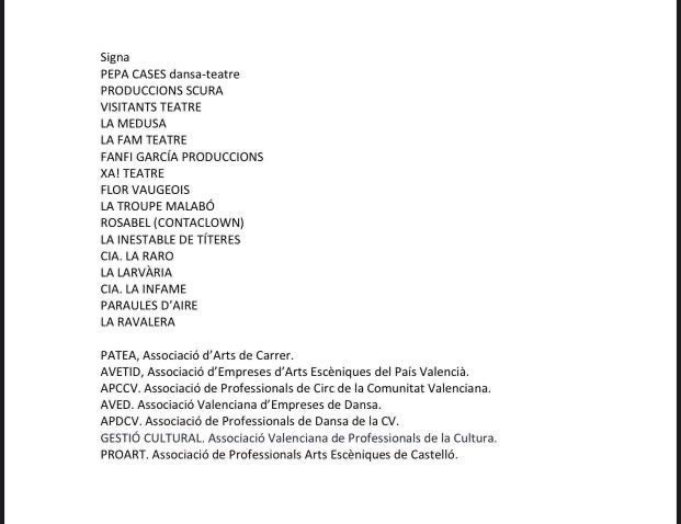 La cultura ha de ser una prioritat per a garantir una societat més justa, inclusiva, crítica i feliç. FitCarrer és un espai de socialització clau per a la ciutat en temps d’angoixa.També un jaciment d’ocupació que sustenta moltes famílies.

Tot el suport a un sector que estime😘.