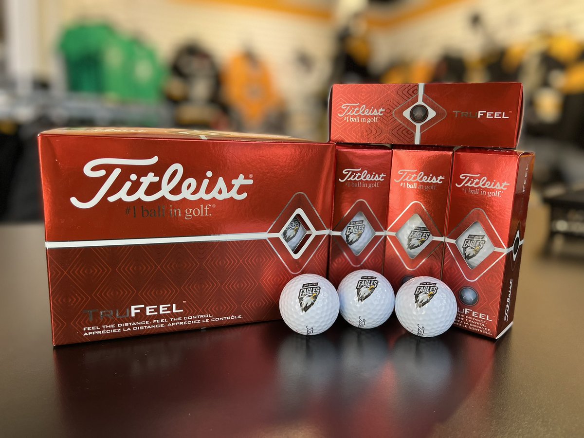 CBE_Store's tweet image. From the ice to the greens… rep your favorite team with Titleist TruFeel Golf Balls! They come in a case of 12 or sleeve of 3! 

👉 eaglesshop.ca/product-catego…

Shipped to your door or local pick up during our reg business hours (hours found on our FB page :) 

Happy shopping🏒⛳️