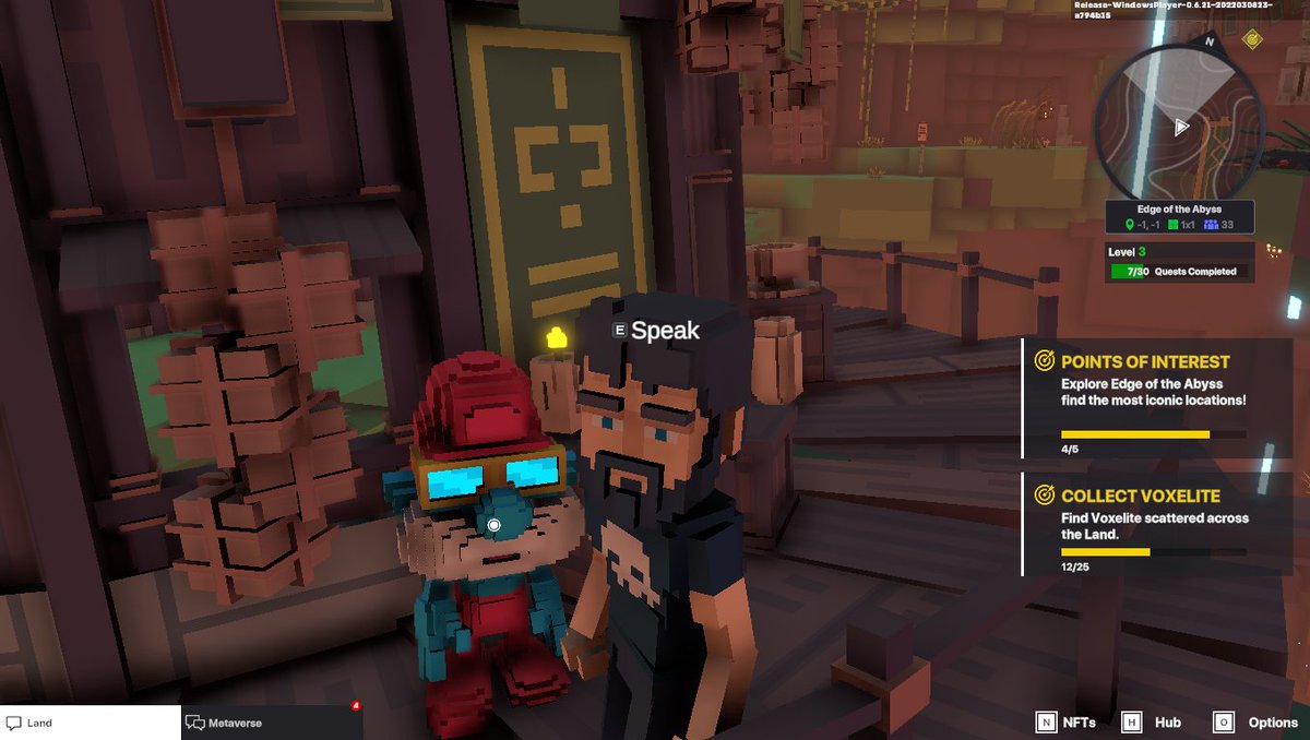 stianblitz's tweet photo. Found this fellow in the #SandboxAlphaS2 , maybe he hided from all his stressfull blue friends....hope to win a #alphaticket dear #TheSandbox , i will sell my soul and time for this game until the end of time! 🙏 https://t.co/dJiB2hKBVE