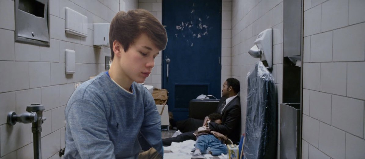 JR_Easton's tweet photo. Easily the subway station bathroom will and jaden smith locked themselves in overnight in pursuit of happiness https://t.co/2cwrShHL7F