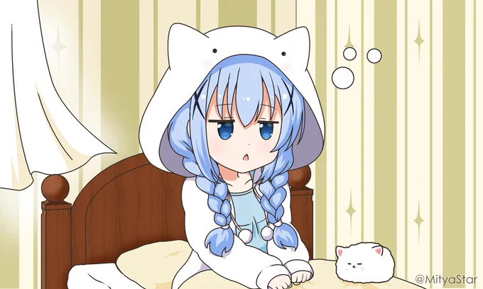寝起きチノ🐰 