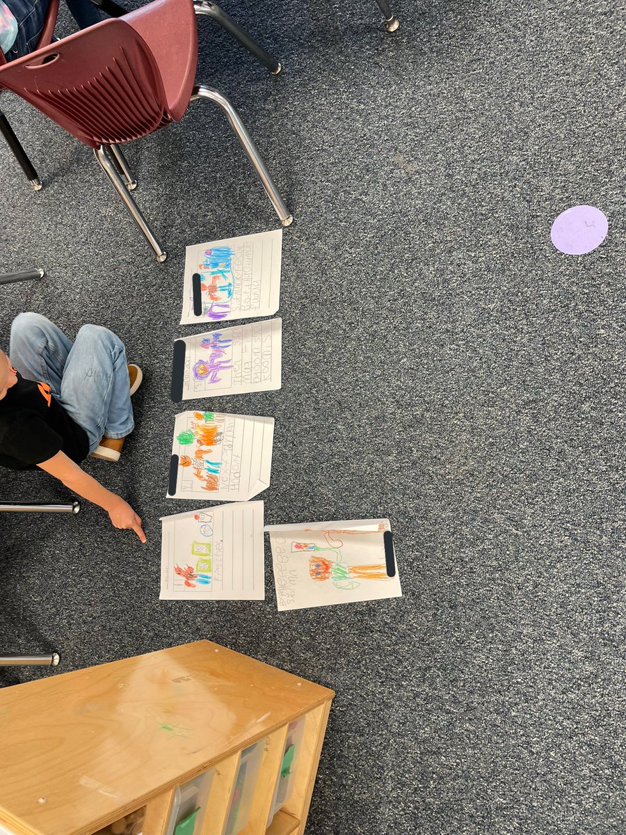 Mrs_Jefferson_'s tweet photo. Putting our how to books in order today! 
#kindergarten #writing #lucycalkins @FreetownAACPS https://t.co/WEgZXyCGpN