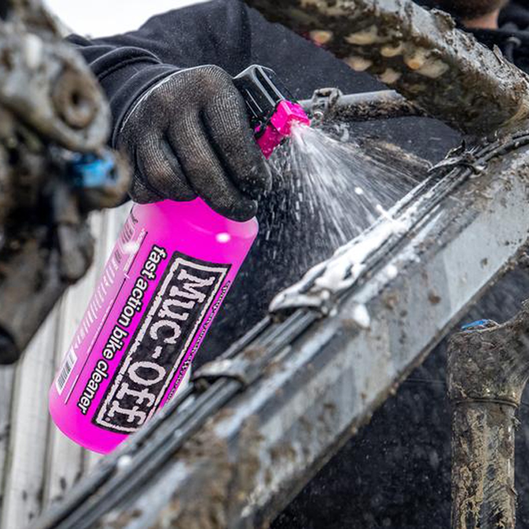 It's that time of year again - rain and snow lead to muddy trails and dirty bikes. Muc-Off cleaning products make it easy to keep your bike looking and riding great. Click the link below to to see all our Muc-Off products: planetcyclery.com/brands/muc-off

#pedaltheplanet #bikecare