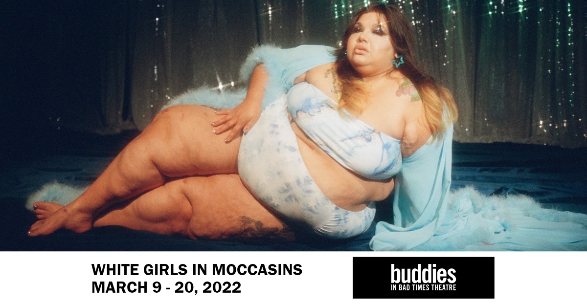 d_chua's tweet photo. Two terrific shows closing at the end of this week, so if you're ready for live theatre (with proof of vaccination and masks), book your tix to @manidoons WHITE GIRLS IN MOCCASINS in partnership with &amp; at @BuddiesTO, and @ARCStage GLORIA in association with &amp; at @CrowsTheatre. https://t.co/Lx9LZRb25q