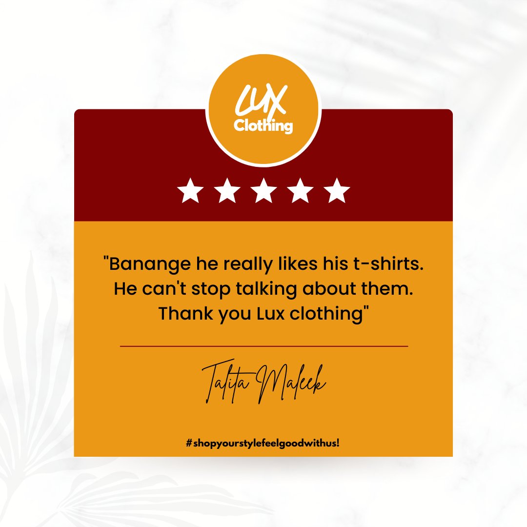 luxclothingug's tweet photo. What has been your experience with us? 
Tell us in the comments below 
Whatsapp +256741961009 / DM 
#whattheysayaboutus #feedback #customerexperience
#luxclothingug #luxforherug #luxnation #shopyourstylefeelgoodwithus https://t.co/fu2gy89B9C