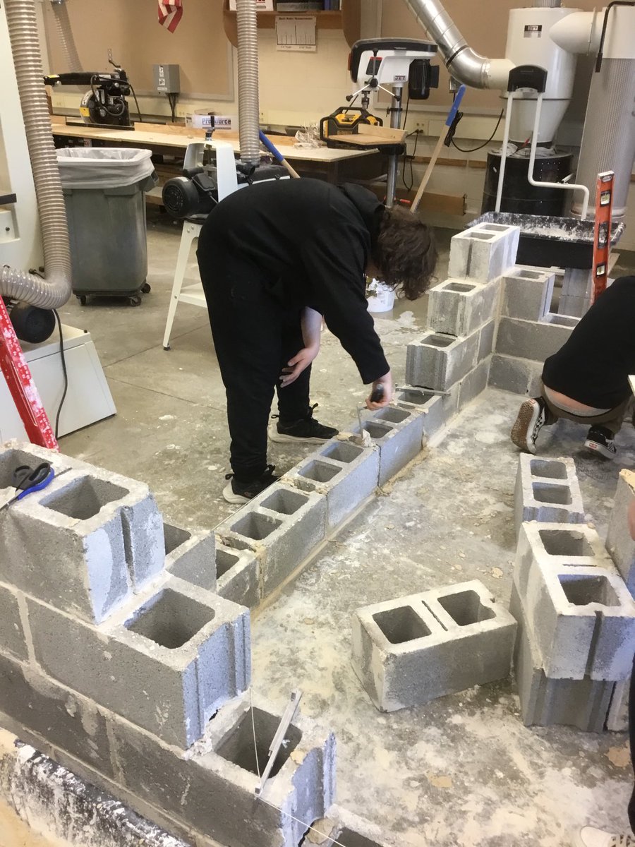 pvc0re's tweet photo. CORE is laying a foundation with A little help from Mr. Dorshimer https://t.co/AkZjNQKORH