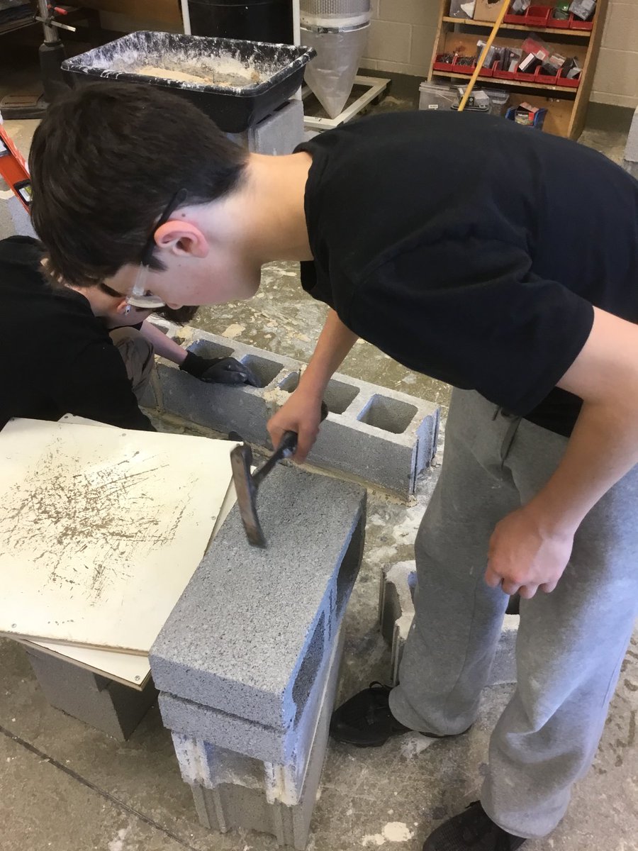 pvc0re's tweet photo. CORE is laying a foundation with A little help from Mr. Dorshimer https://t.co/AkZjNQKORH