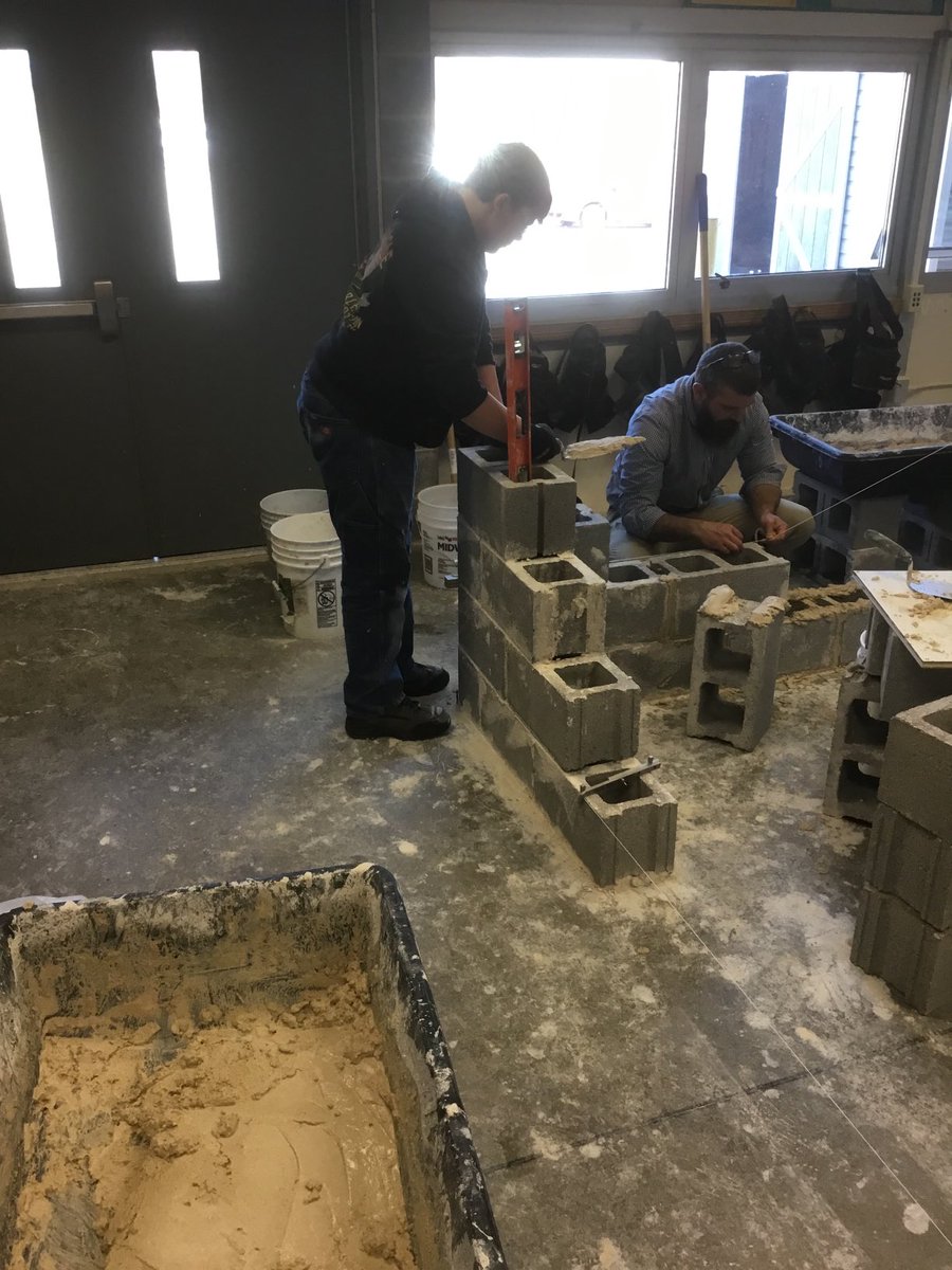pvc0re's tweet photo. CORE is laying a foundation with A little help from Mr. Dorshimer https://t.co/AkZjNQKORH