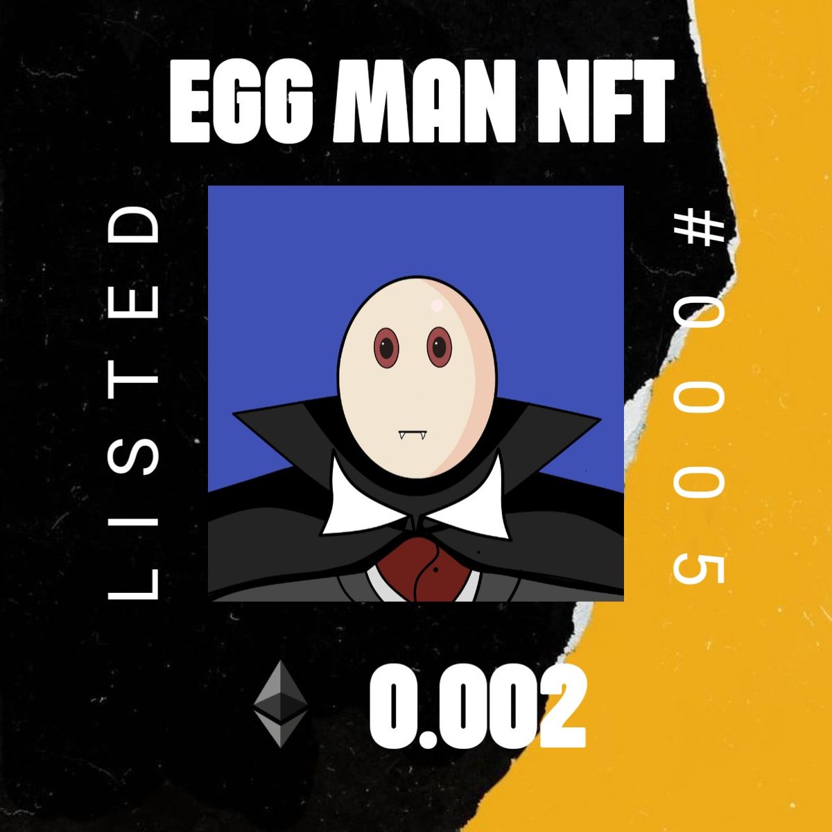 eggmannft_'s tweet photo. Egg Man NFT 🥚👀
#0005
0.002 ETH

OpenSea : https://t.co/SGZFVtBDGD

#opensea #OpenSeaNFT #nftart #NFTCollection #NFTCommunity https://t.co/dpuh1x79ij