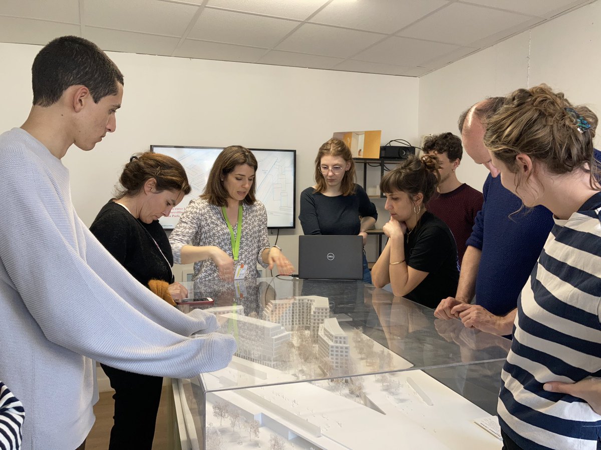 Séminaire trimestriel d’équipe aujourd’hui, sans masque, avec du soleil et une visite de la fin du chantier de l’Ilot fertile. Merci <a href="/LinkCity/">Linkcity</a> de nous avoir reçus !