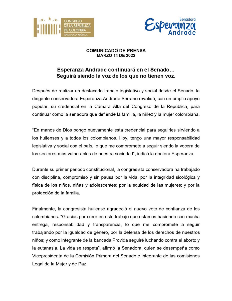 Esperanza Andrade Serrano tweet media