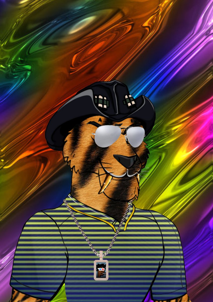 Cunhado - Stylish Tiger - ninjaft.app