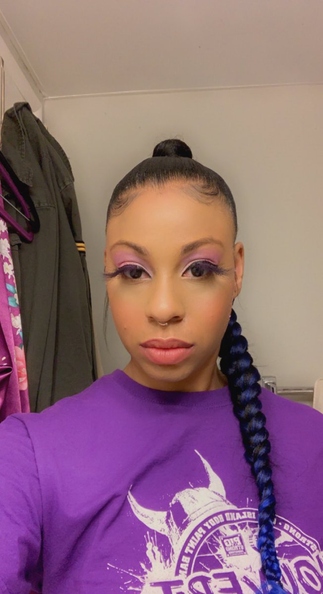 worstof_all's tweet photo. I did a light pink look
I enjoy the challenges people send me #makeupandhair #makeupMondays #selftaughtmua #mua #moldedponytail https://t.co/oSkwvZEPJ4