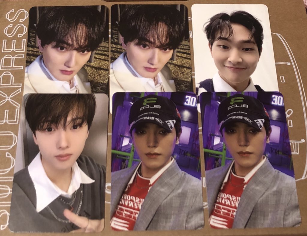 ___maru818's tweet photo. SMTOWN  SMCU EXPRESS smtown ver. トレカ 交換

譲  KANGTA カンタ×2
      SHINee オニュ
      NCT テヨン×2 チソン
     
求  NCT ウィンウィン(優先) ジェノ

郵送希望📮(同日発送)
大変難しいとは思いますが、条件合う方いましたらリプよろしくお願い致します🙇‍♀️ https://t.co/BXGZe8MlX4