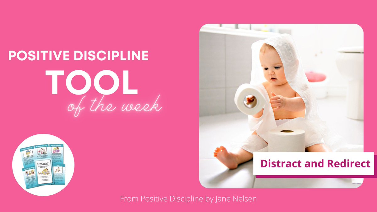 No” is an abstract concept that is in direct opposition to the developmental need of young children to explore their world and to develop their sense of autonomy and initiative.

Read more about this Positive Discipline tool at positivediscipline.com/distract-and-r…
