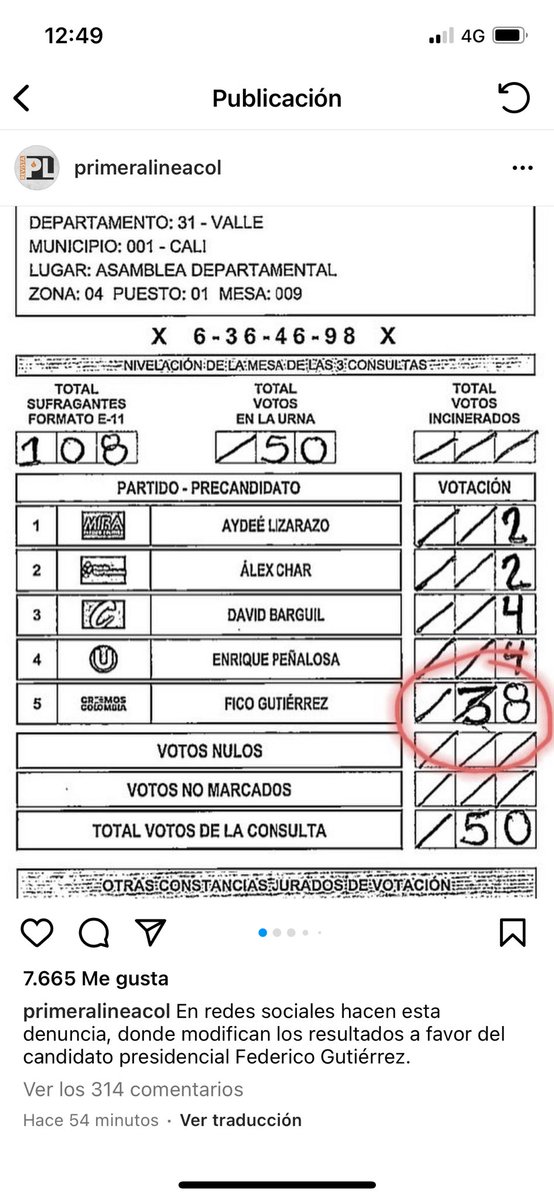 marilynpg13's tweet photo. #Elecciones2022
Razones para no votar por este hp, con razón iba ganando.
Abran los ojos por favor!!!!
Y asi siguen creyendo que cuando gane no va a robar pffff
@FicoGutierrez #fraude https://t.co/5ClC32lcnm