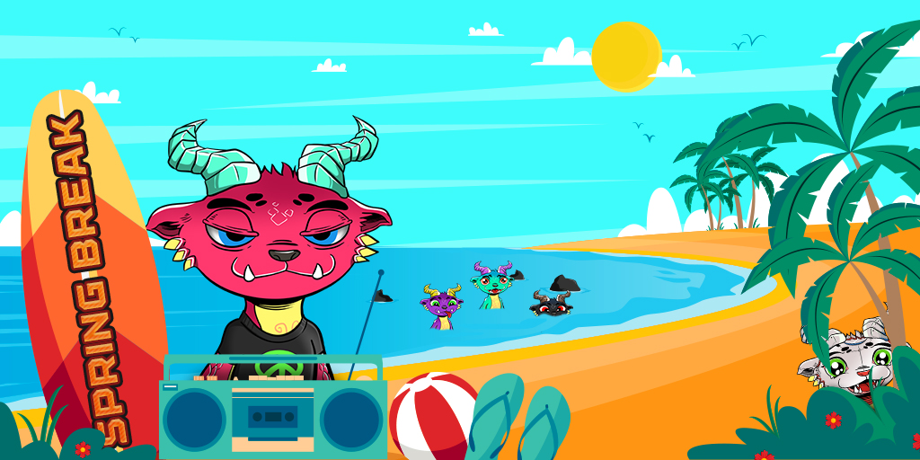 EPICBEASTnft's tweet photo. Spring break is finally here for a lot of our HORDE members!!! What fun plans do you have for this little vacation?! #EPICBEAST #EPICBEASTnft #NFT #NFTCommunity https://t.co/P4ssmTq4w1