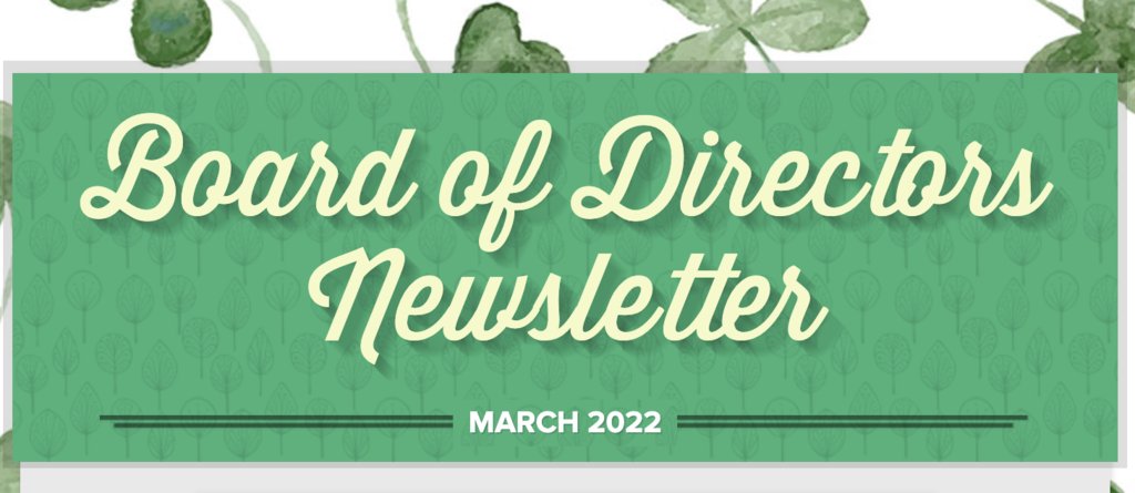 Rsu_29's tweet photo. Board of Directors March Newsletter
https://t.co/XZhzj9BJkg https://t.co/DwVjiBA26V
