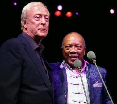 Happy 89th birthday to the legends Michael Caine and Quincy Jones 