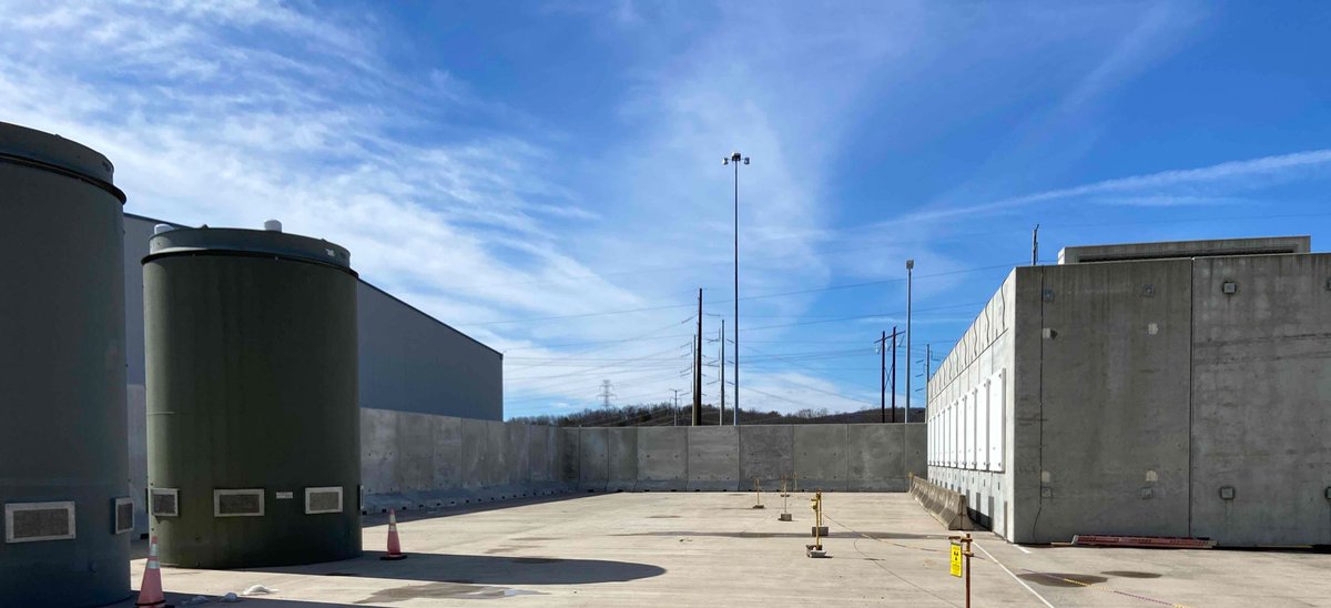 SordoniConst's tweet photo. Congratulations to our team on the completion of this project!  Sordoni  installed large, precast concrete shielding wall sections at this power generation plant in Berwick, PA. #concrete #project #powergeneration #Sordoni https://t.co/2tT6mc6M1B