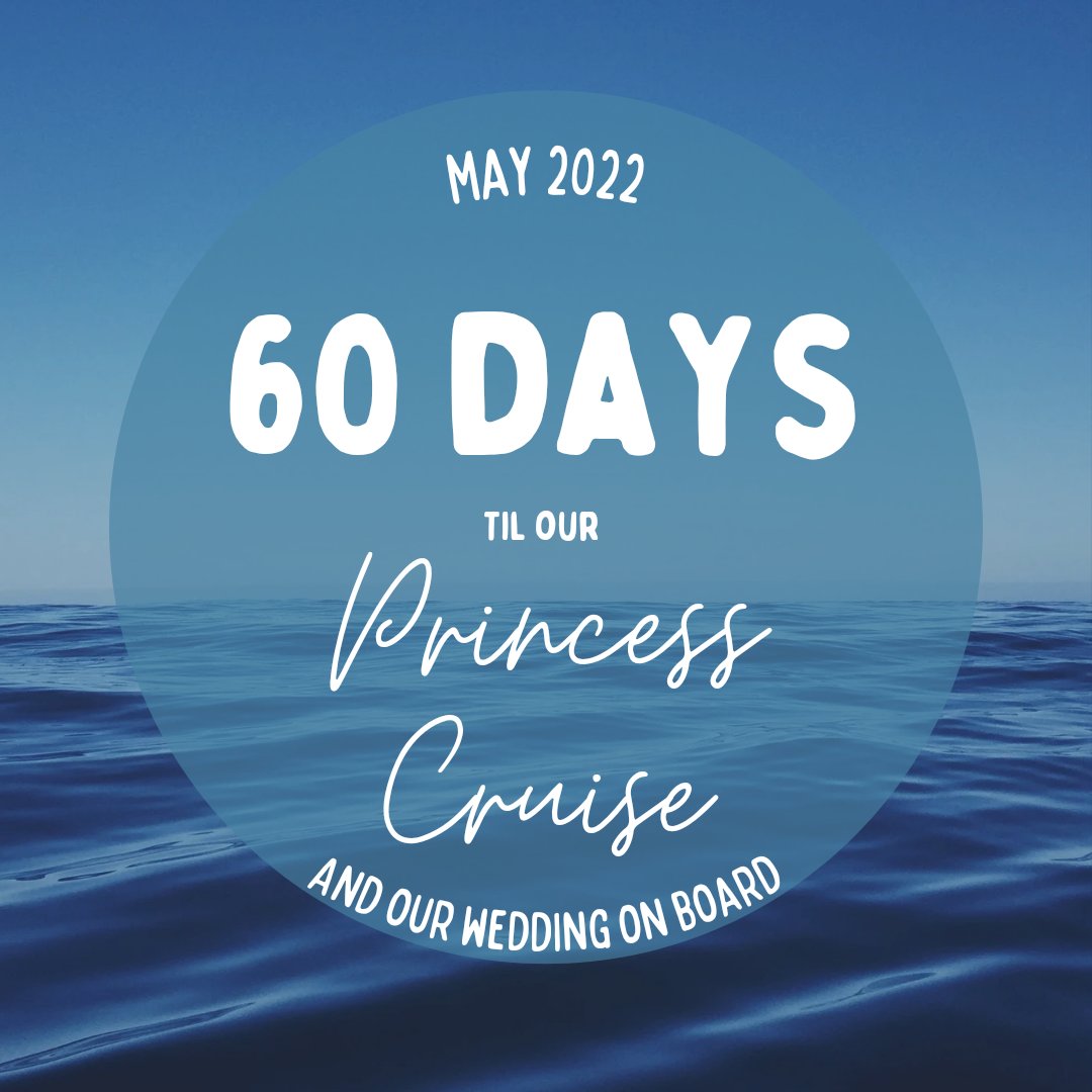chasingthedrm's tweet photo. Getting there slowly 🐌 #wedding #cruisewedding #cruise #princesscruises #IDO #mrandmrs https://t.co/cRKdoDEmky